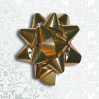 Mini Gift Bows - Gold